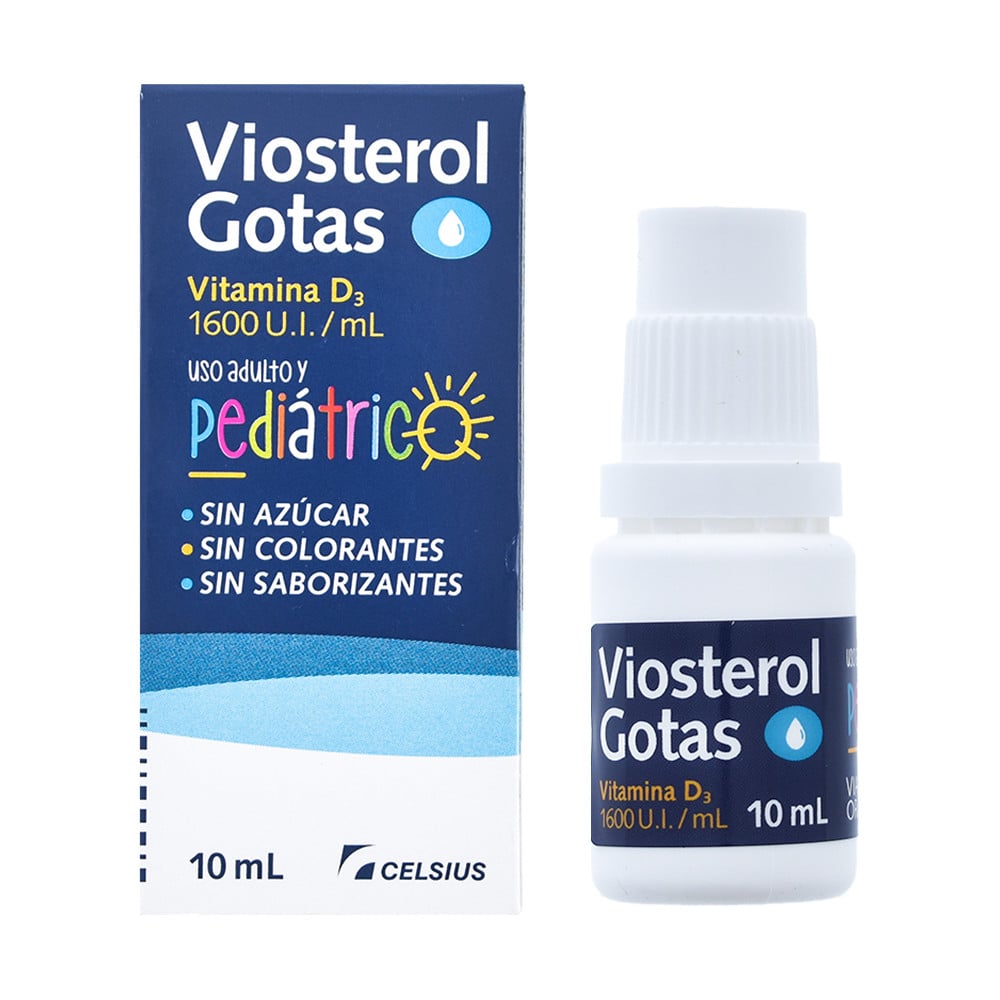 Viosterol Gotas Vitamina D3 10 ml