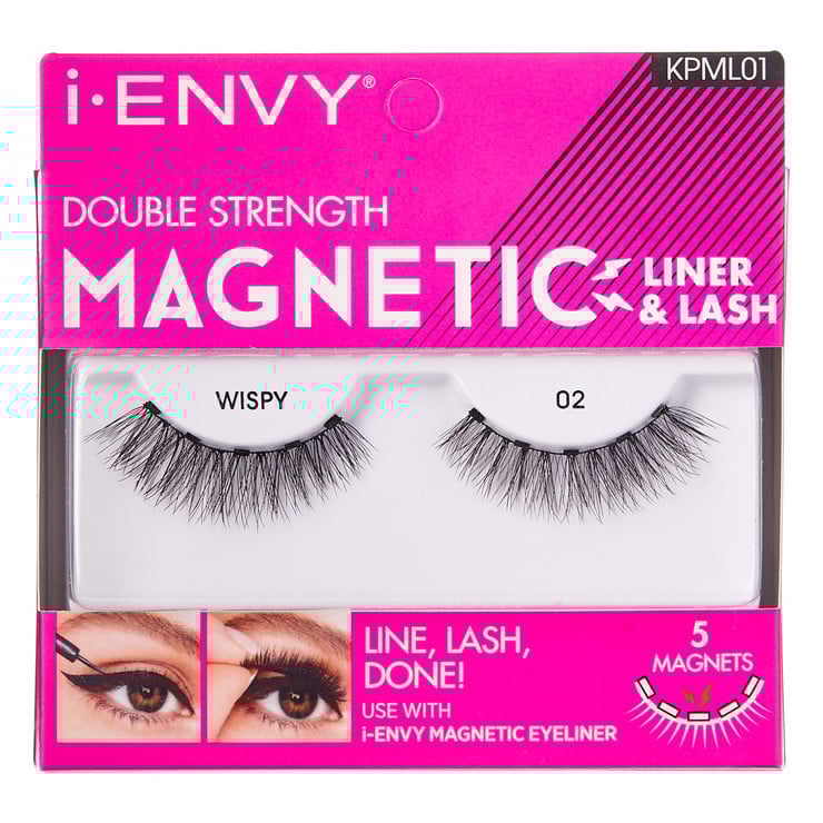 Pestañas Postizas Magnéticas Kiss Ienvy Eyelash N°01