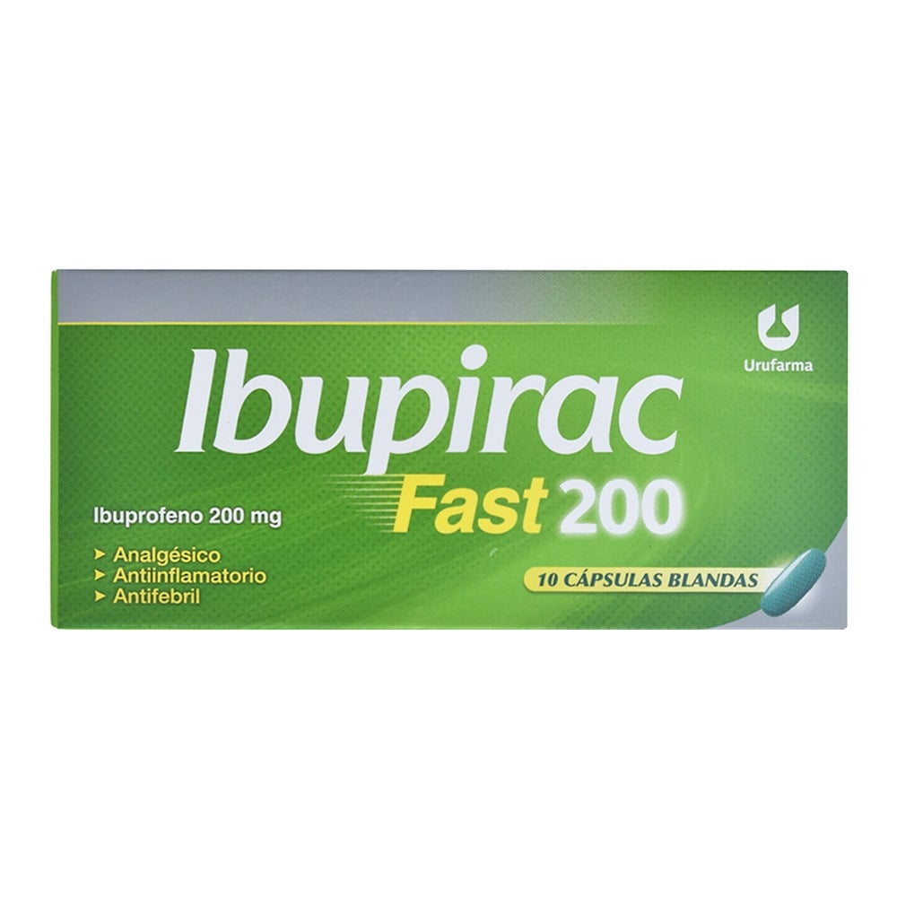 IBUPIRAC FAST 200 MG 10 CÁPSULAS