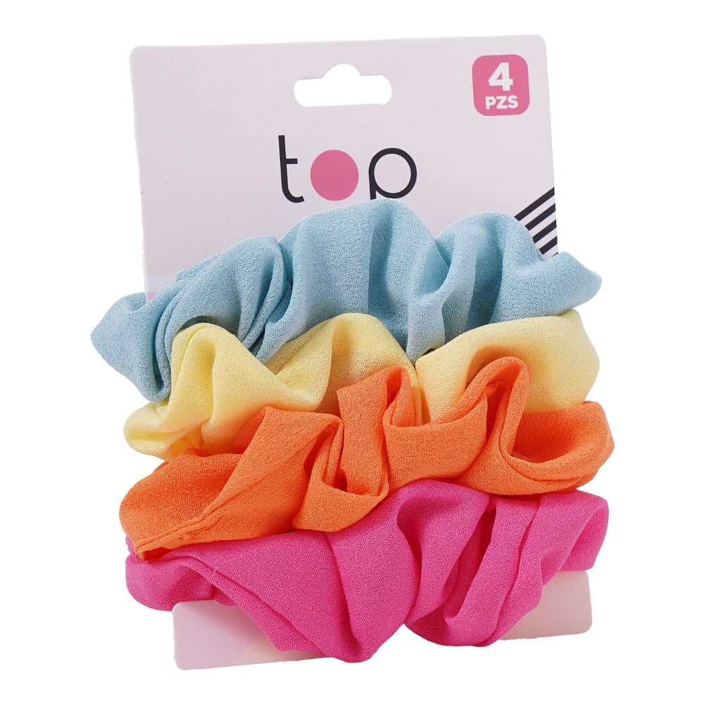 Gomitas para el Pelo Colores 4 Unidades