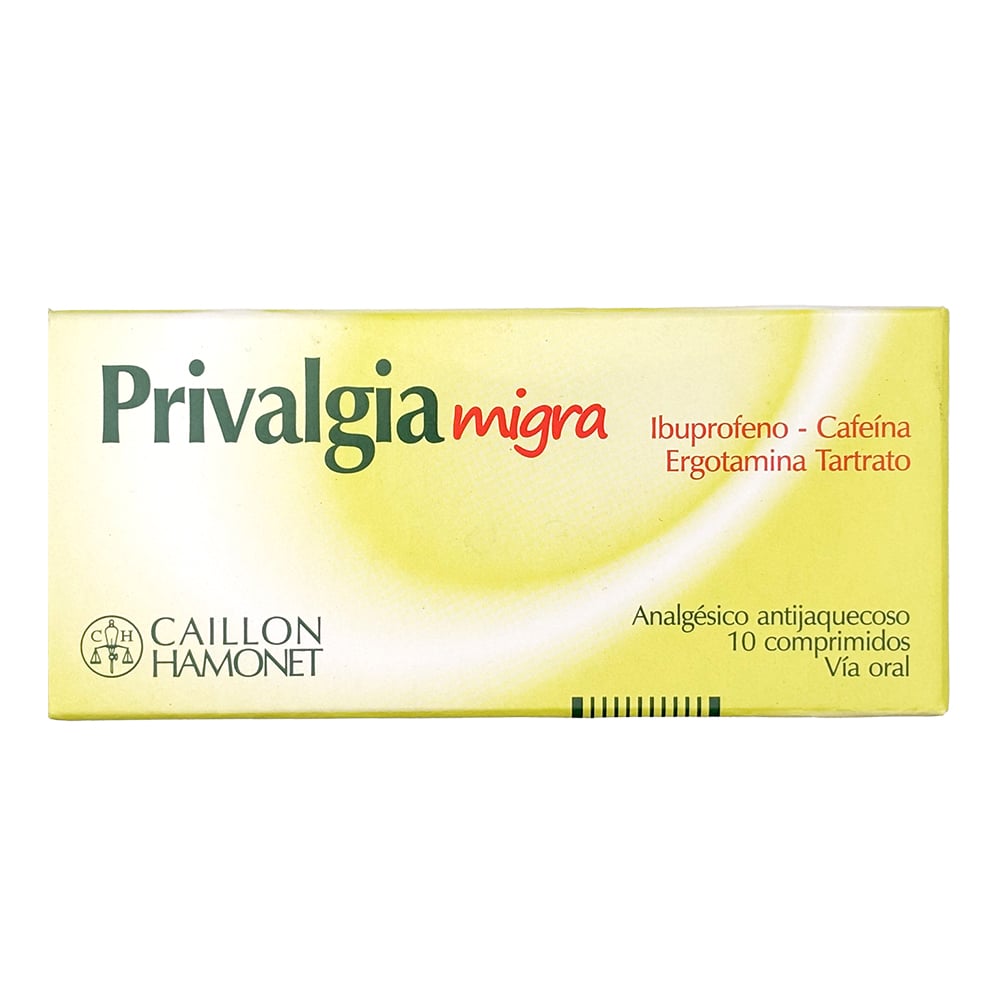 Privalgia Migra 10 Comprimidos