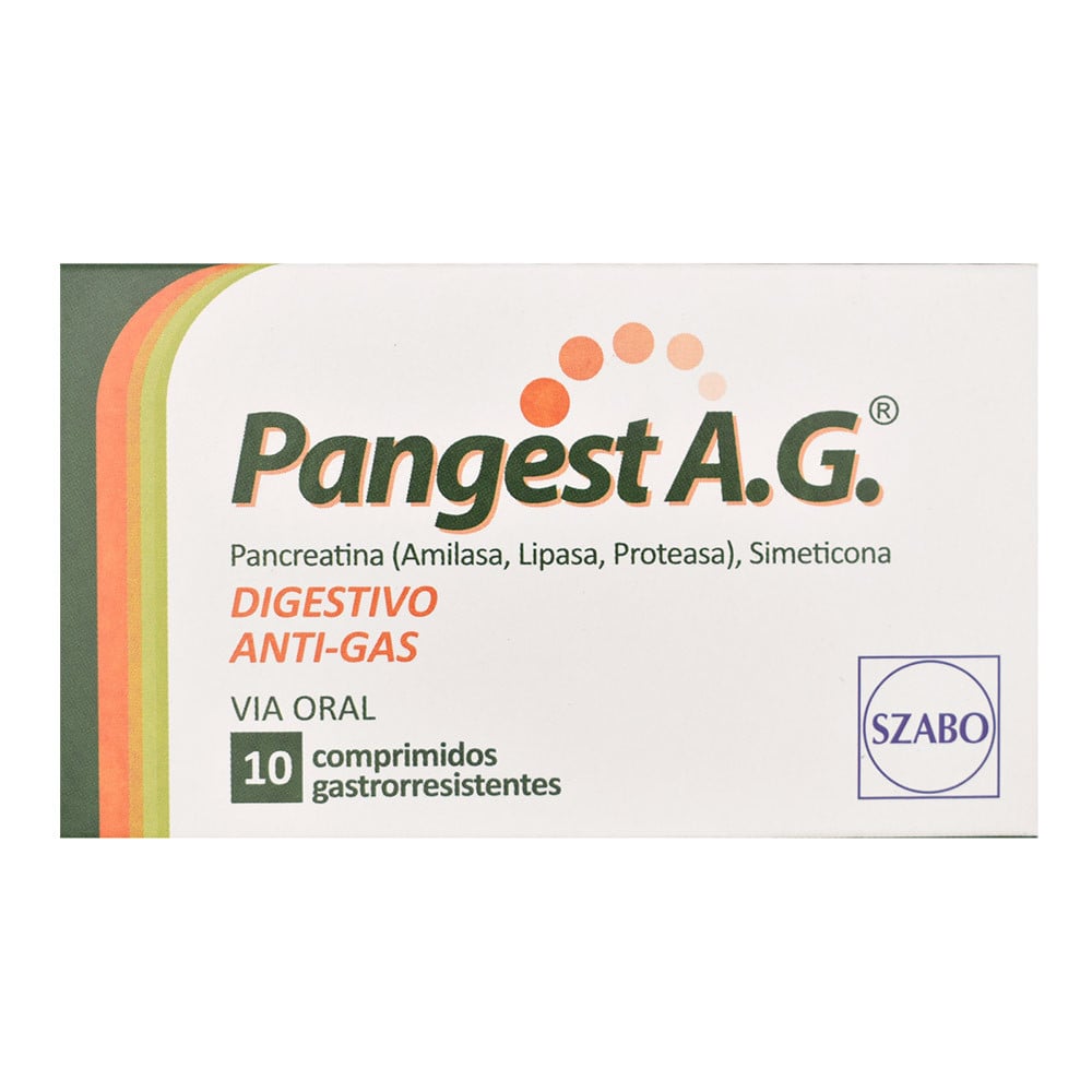 Pangest AG 10 Comprimidos Gastrorresistentes