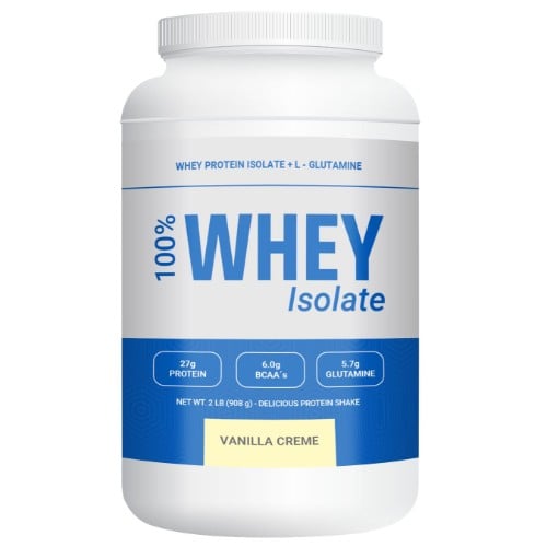 Suplemento Platinum 100% Whey Isolate Vainilla 930 g
