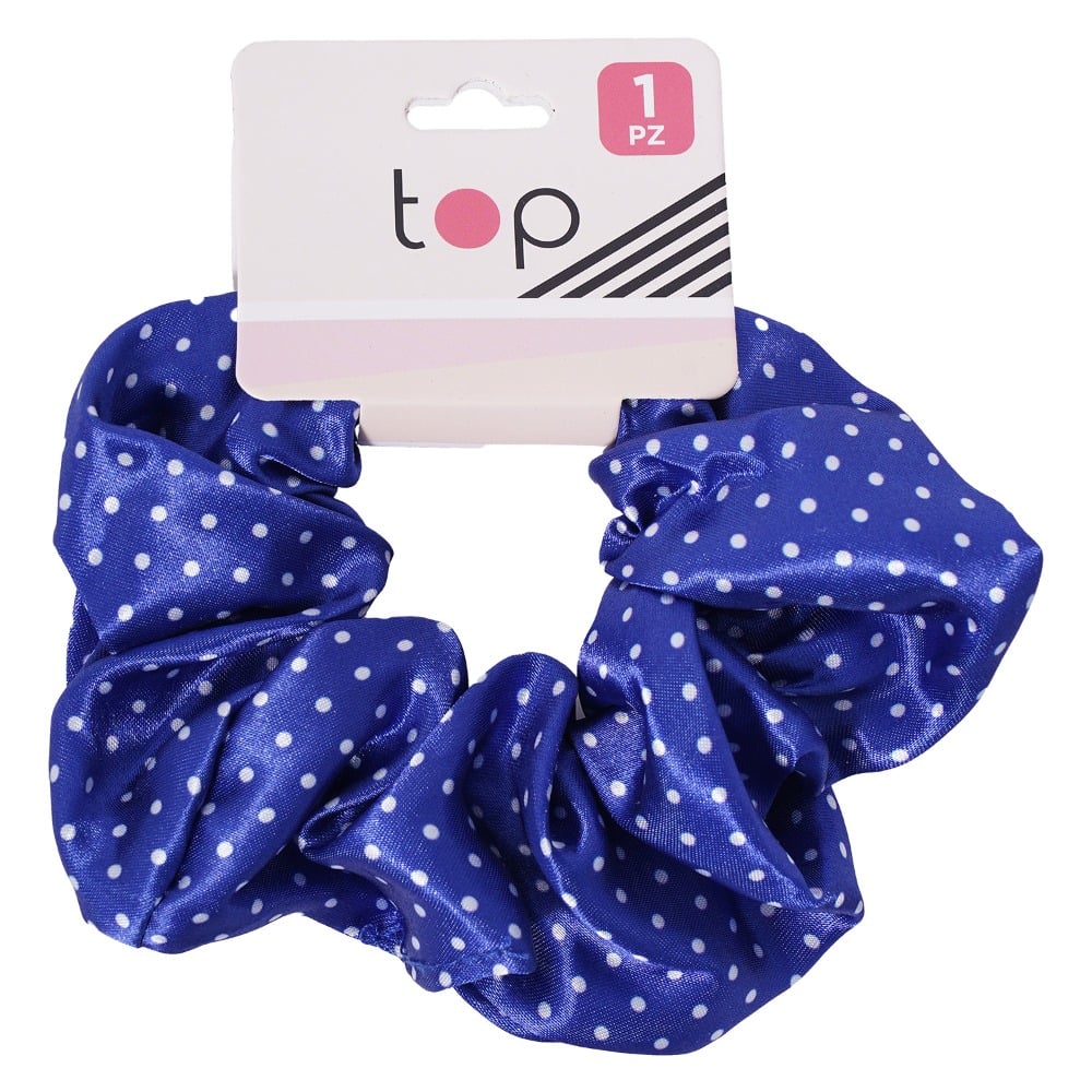 Scrunchie para el Pelo Top Lunares Colores Surtidos 1 Unidad
