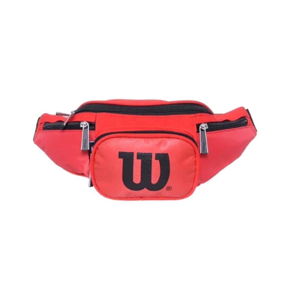 Riñonera Wilson con 4 Bolsillos Roja