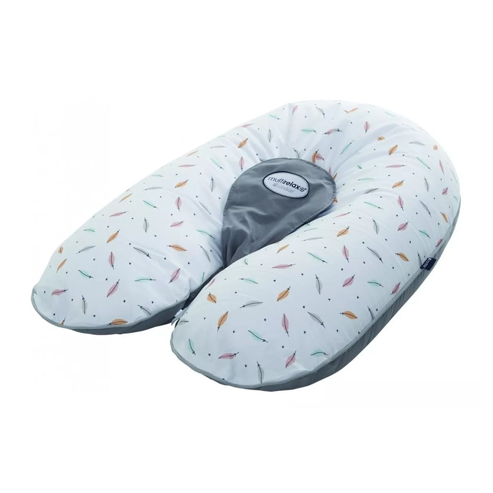 Almohadón Candide Multirelax Reversible Gris con Plumas