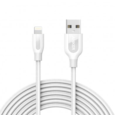 Cable De Carga Rápida Anker Powerline+ 3 M Blanco