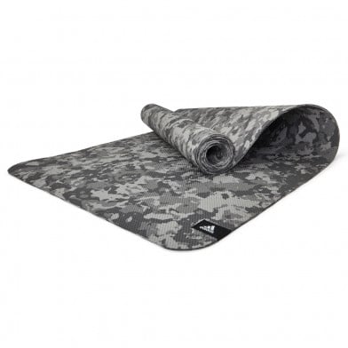 Colchoneta de Yoga Adidas Camuflada Gris Ondulada 4 mm