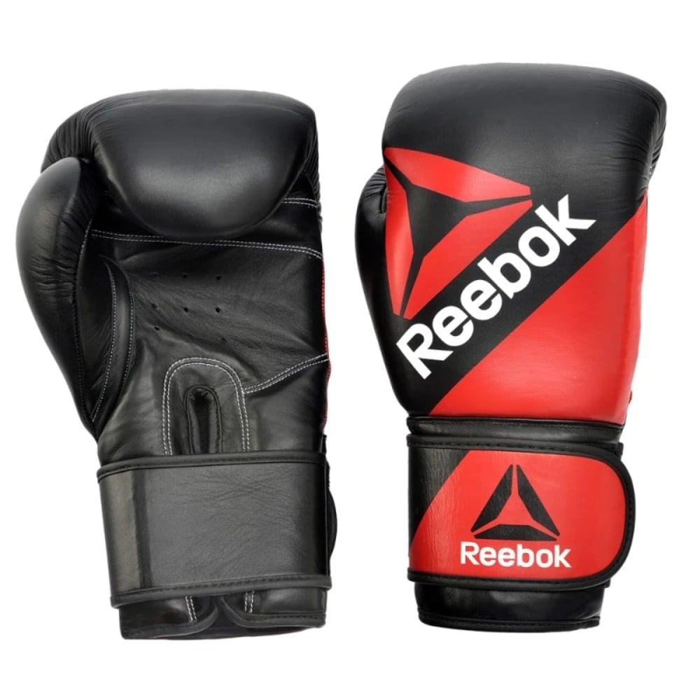 Guante de Boxeo Reebok 10 Oz Negro/Rojo