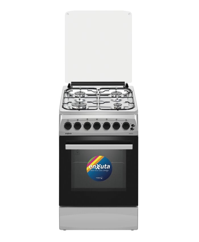 Cocina a Gas Enxuta CENX5542I Acero Inox 4 Hornallas