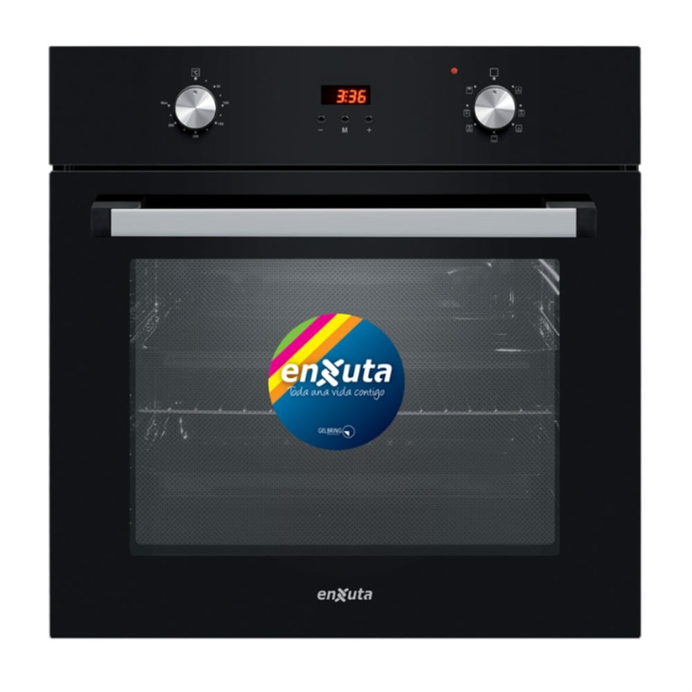 Horno Eléctrico Enxuta de Empotrar 5500 Digital Negro