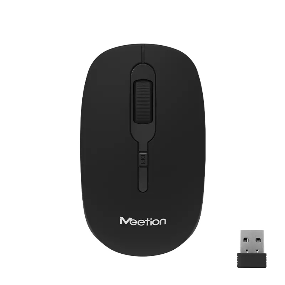 Mouse Inalámbrico Meetion MT-R547 Negro 