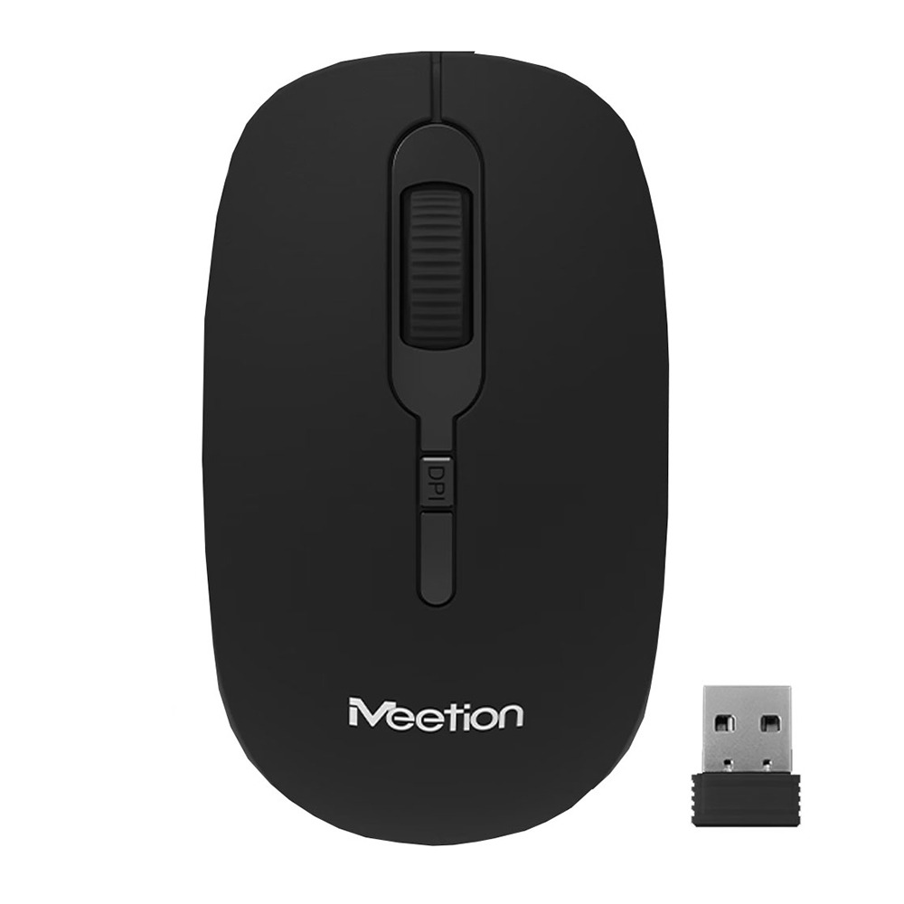 Mouse Inalámbrico Meetion R547 Negro / Azul