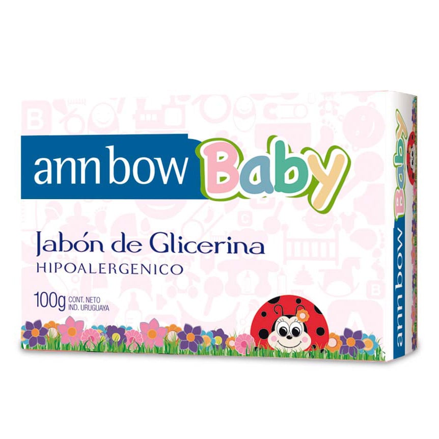 Jabón de Glicerina Ann Bow Baby para Bebé 100 g