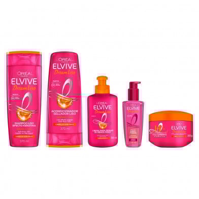 Combo Elvive Dream Liso Rutina Completa