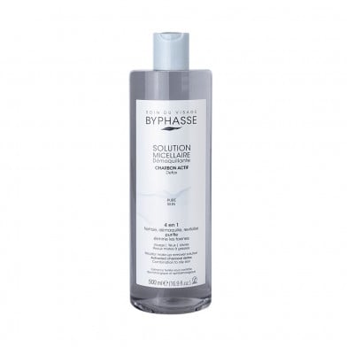 Agua Micelar Byphasse Carbón Activo 500 ml