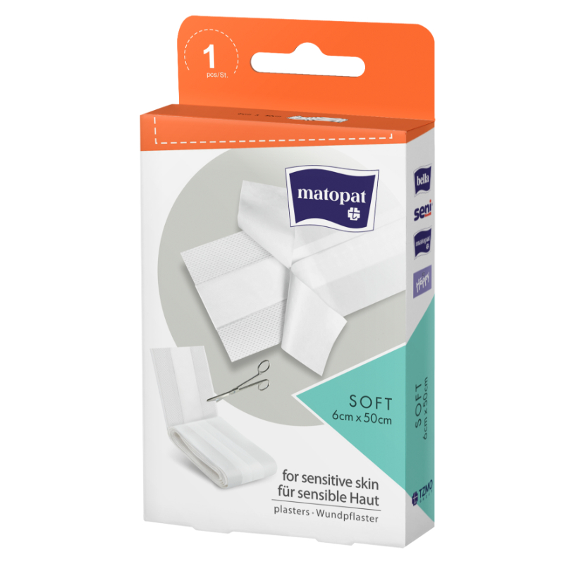 Bandas Adhesivas Matopat Soft 6 x 50 cm