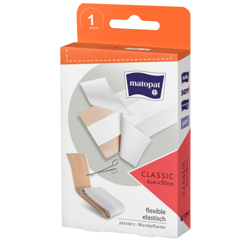 Bandas Adhesivas Matopat Classic 6 x 50 cm