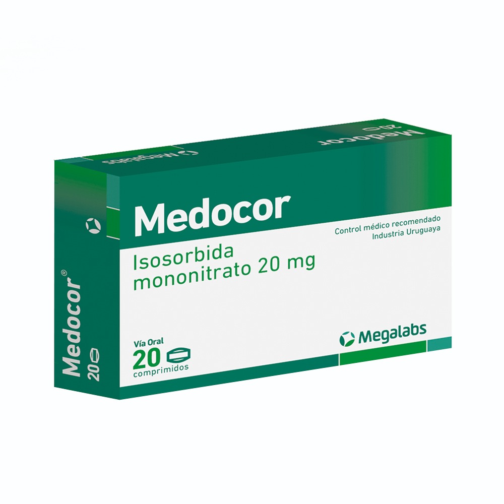 MEDOCOR 20 MG 20 COMPRIMIDOS