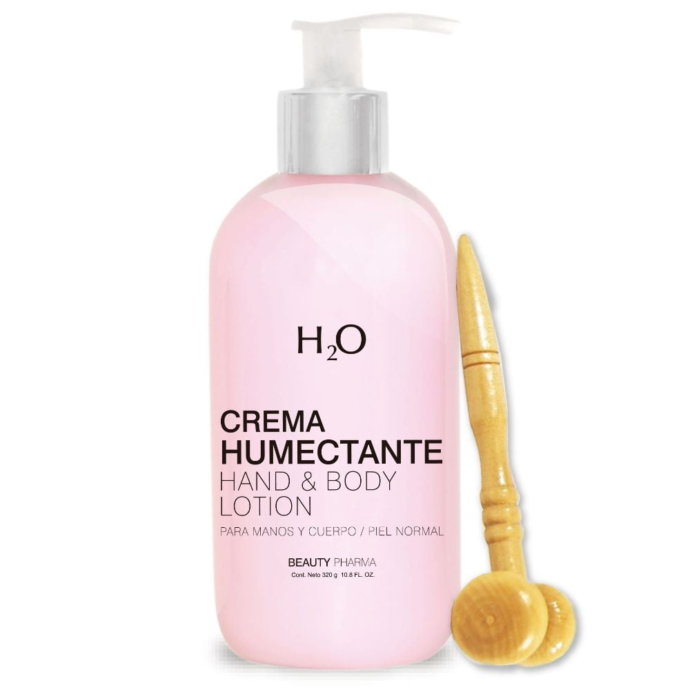 Crema H2O Humectante Piel Normal 350 ml + Masajeador