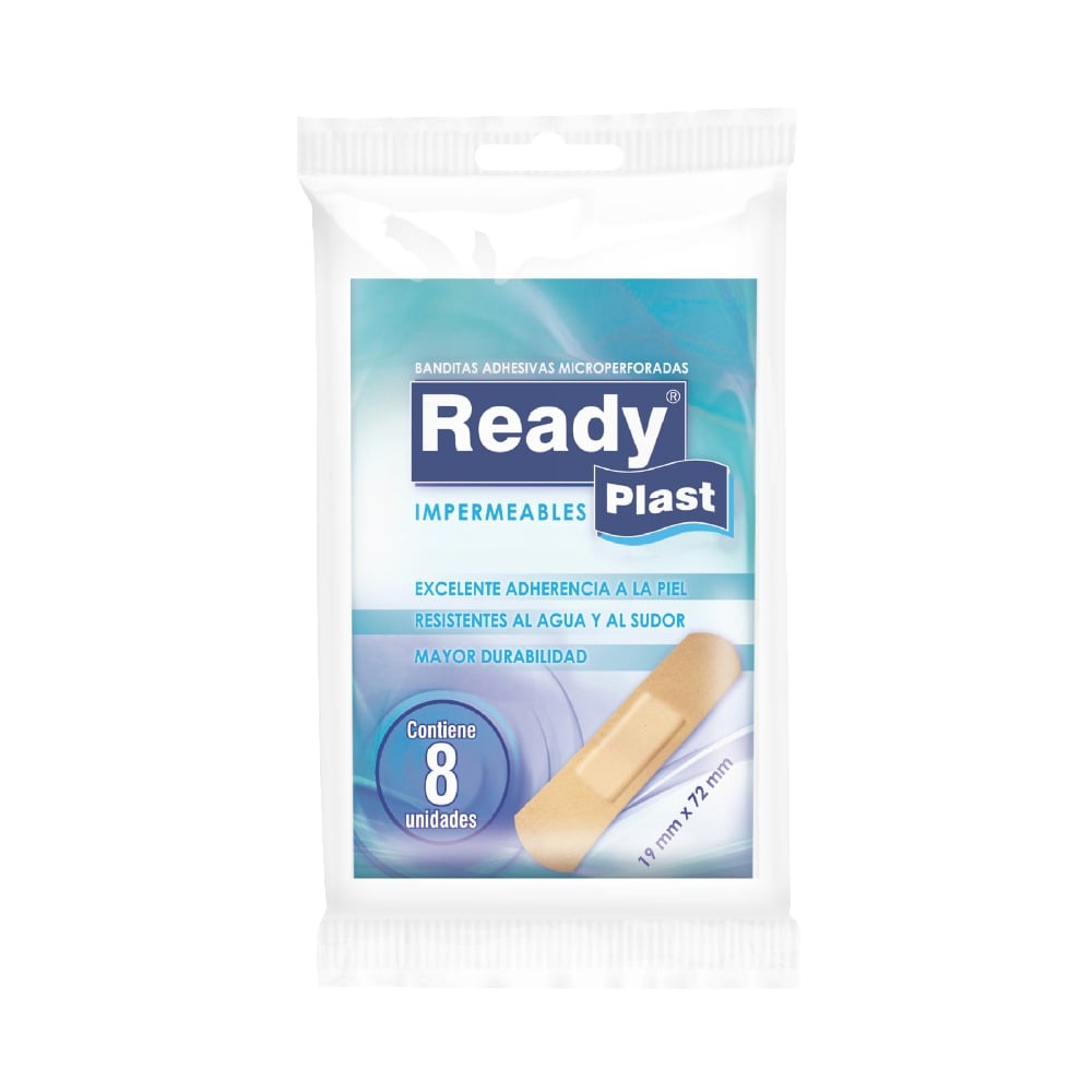 Banditas Adhesivas Ready Plast 8 Unidades 