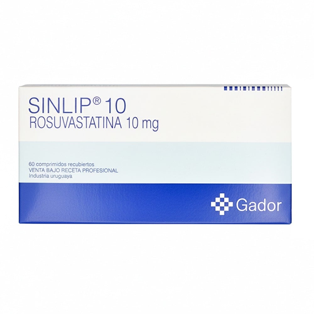 Sinlip 10 mg 60 Comprimidos Recubiertos