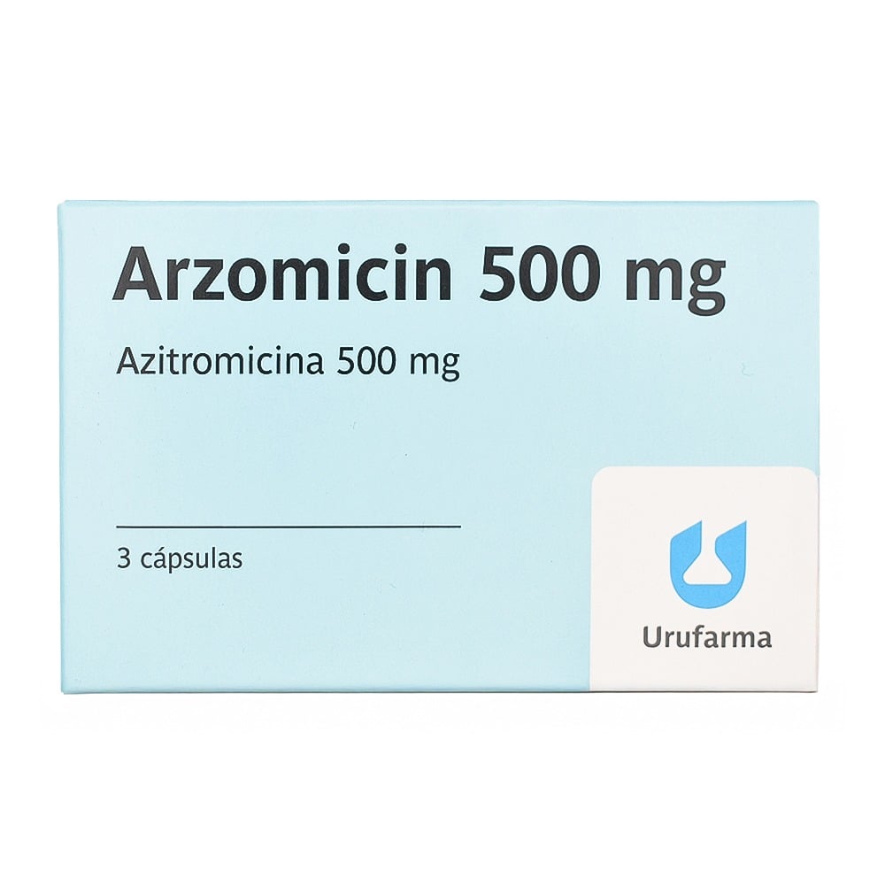 Arzomicin 500 mg 3 Cápsulas