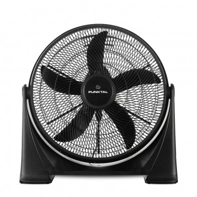 Ventilador Turbo Punktal Circulador Negro