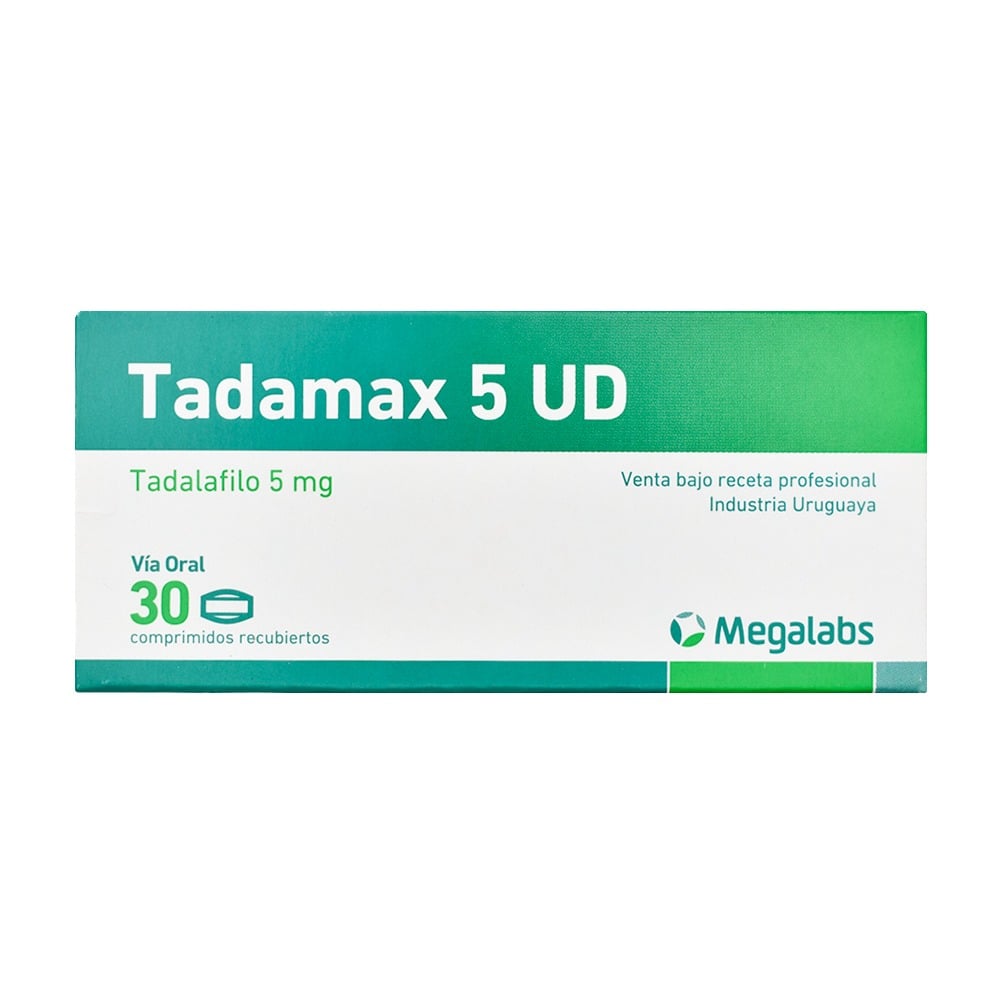 Tadamax UD 5 mg 30 Comprimidos Recubiertos