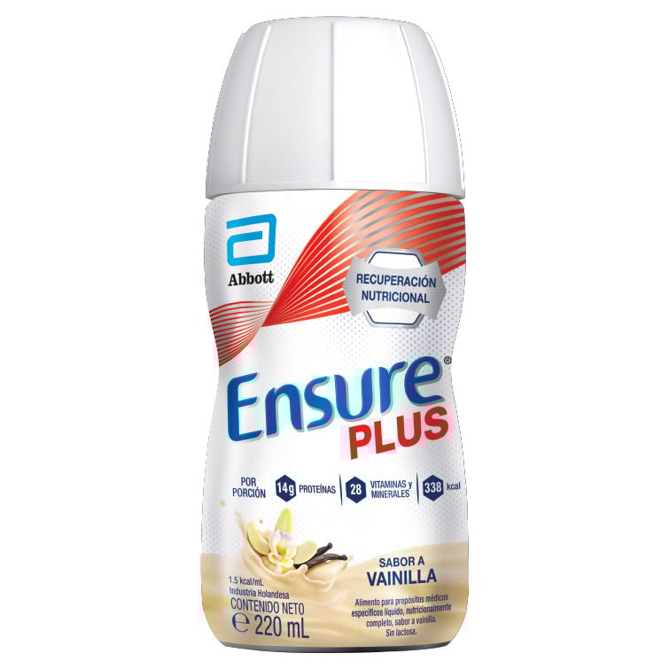 Complemento Ensure Plus Vainilla 220 ml