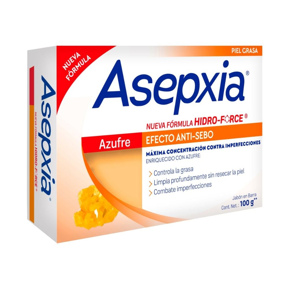 Jabón Asepxia Azufre 100 g