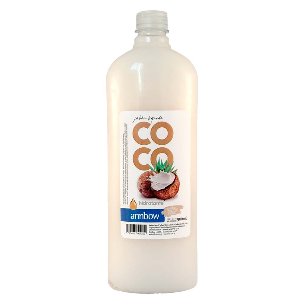 Jabón Líquido Ann Bow Coco Corporal 900 ml