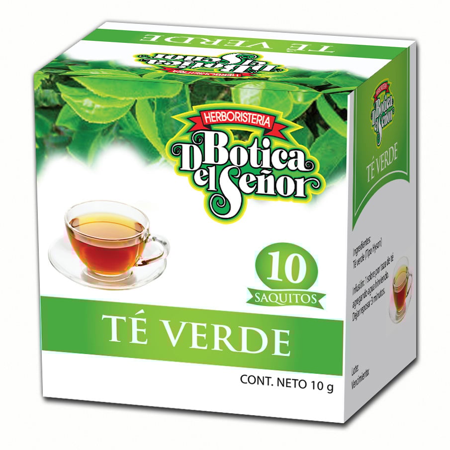 Té Verde Botica del Señor 10 Saquitos