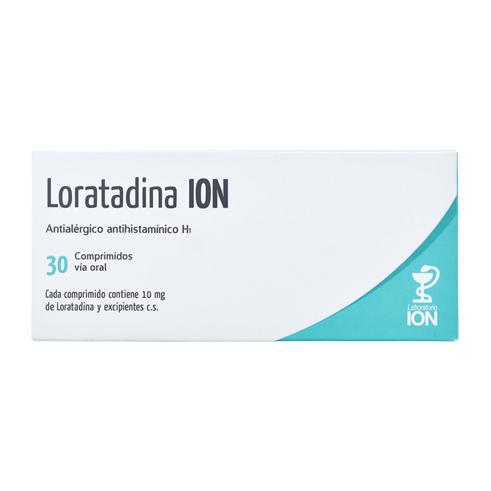 Loratadina 10 mg ION 30 Comprimidos