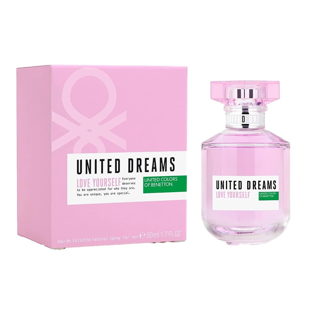 PERFUME EDT BENETTON DREAMS LOVE YOURSELF 50 ML