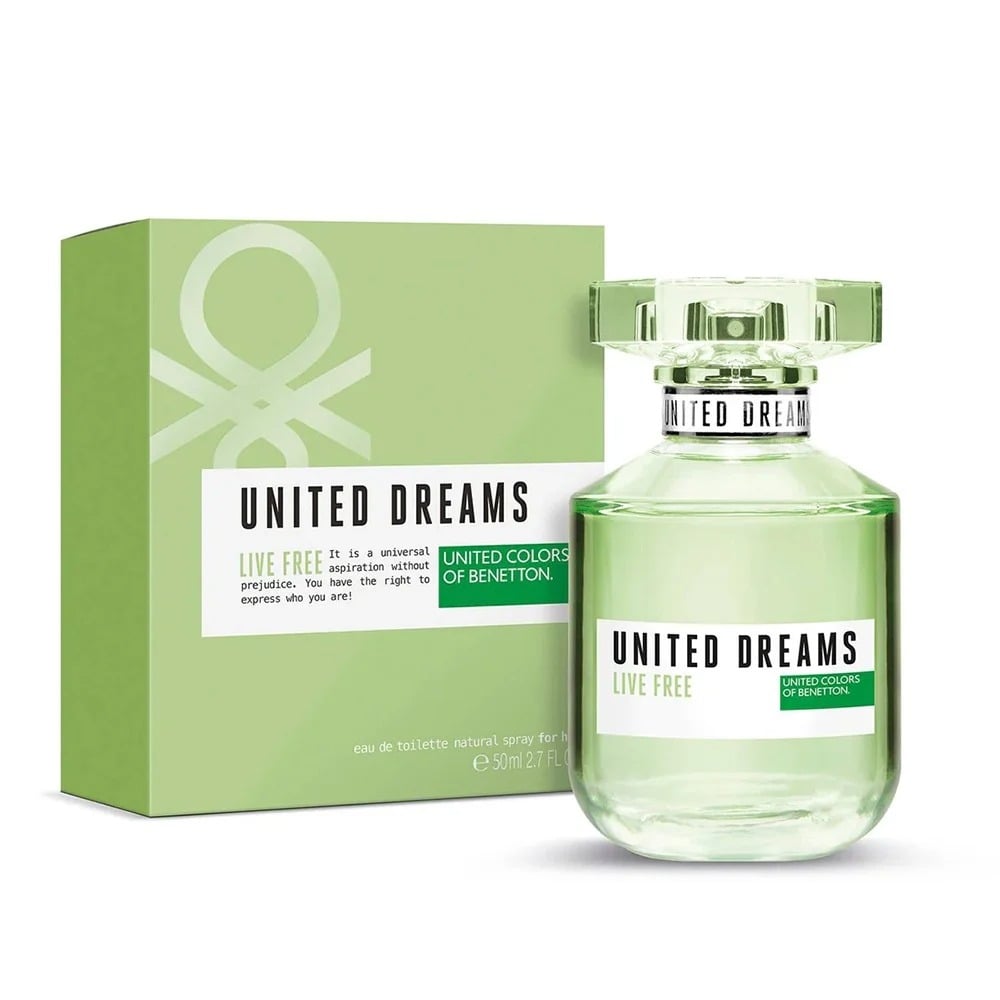 Perfume Benetton Dreams Live Free Femme EDT 50 ml
