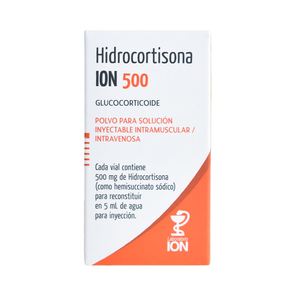 Hidrocortisona ION 500 mg Ampolla
