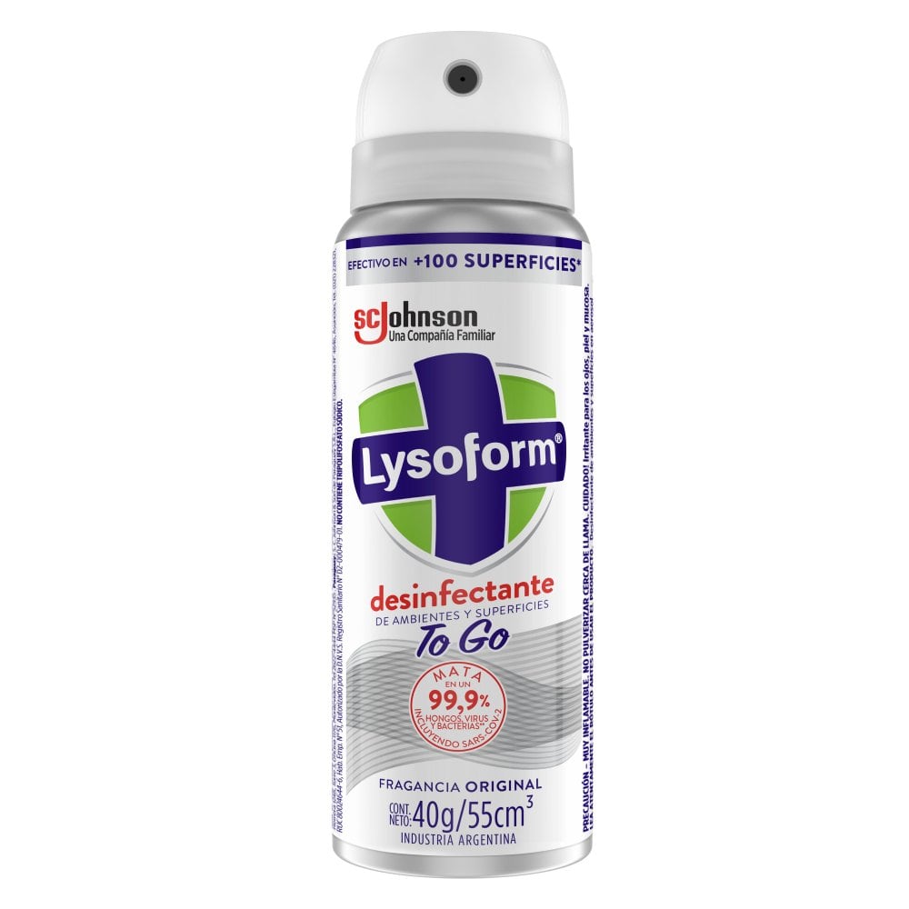 Desinfectante de Ambientes Lysoform Pocket 55 ml