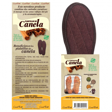 Plantillas de Canela para Calzado