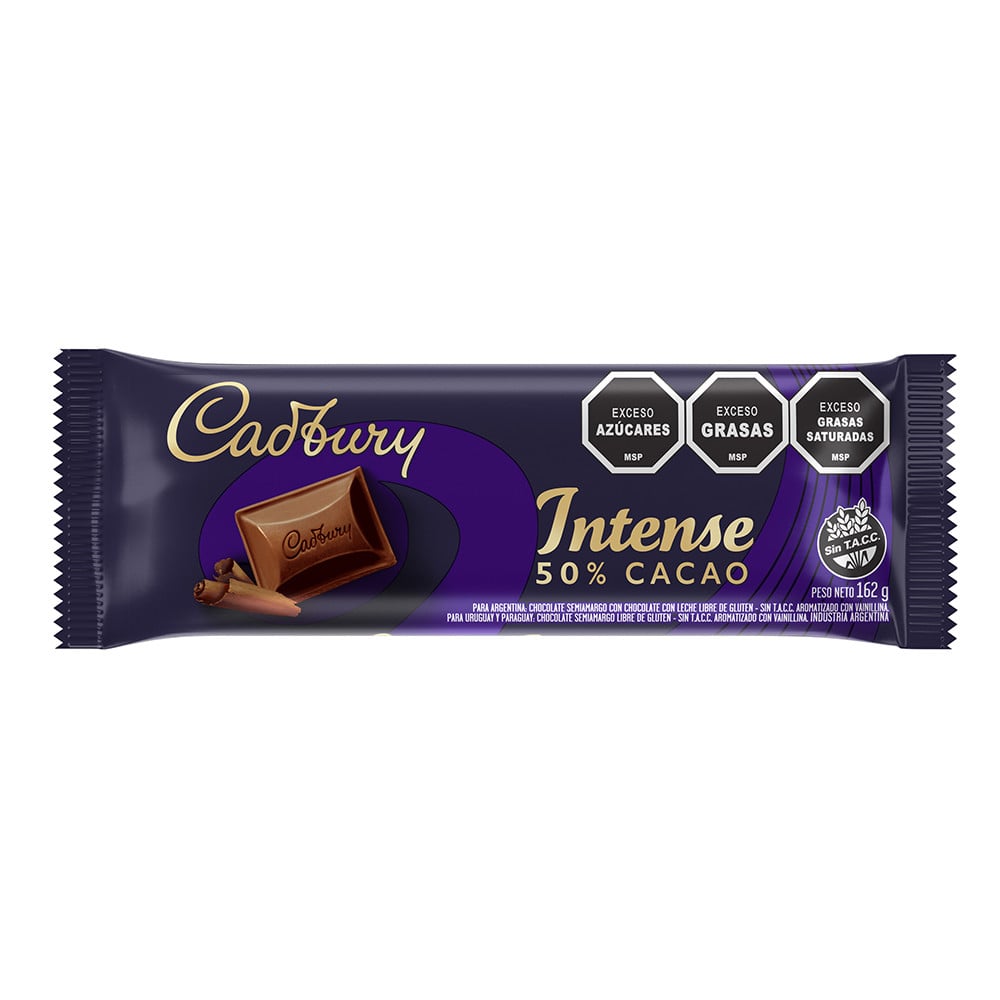 Chocolate Cadbury Intense 162 g