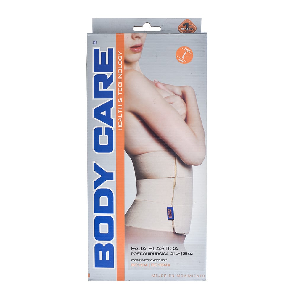 Faja Body Care Elástica de 28 cm Talle L