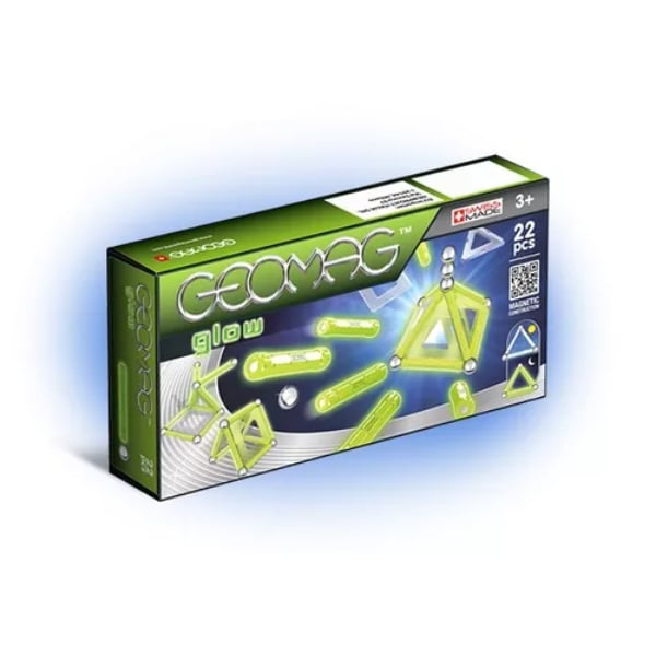 Juego Geomag Classic Glow 22 Piezas 