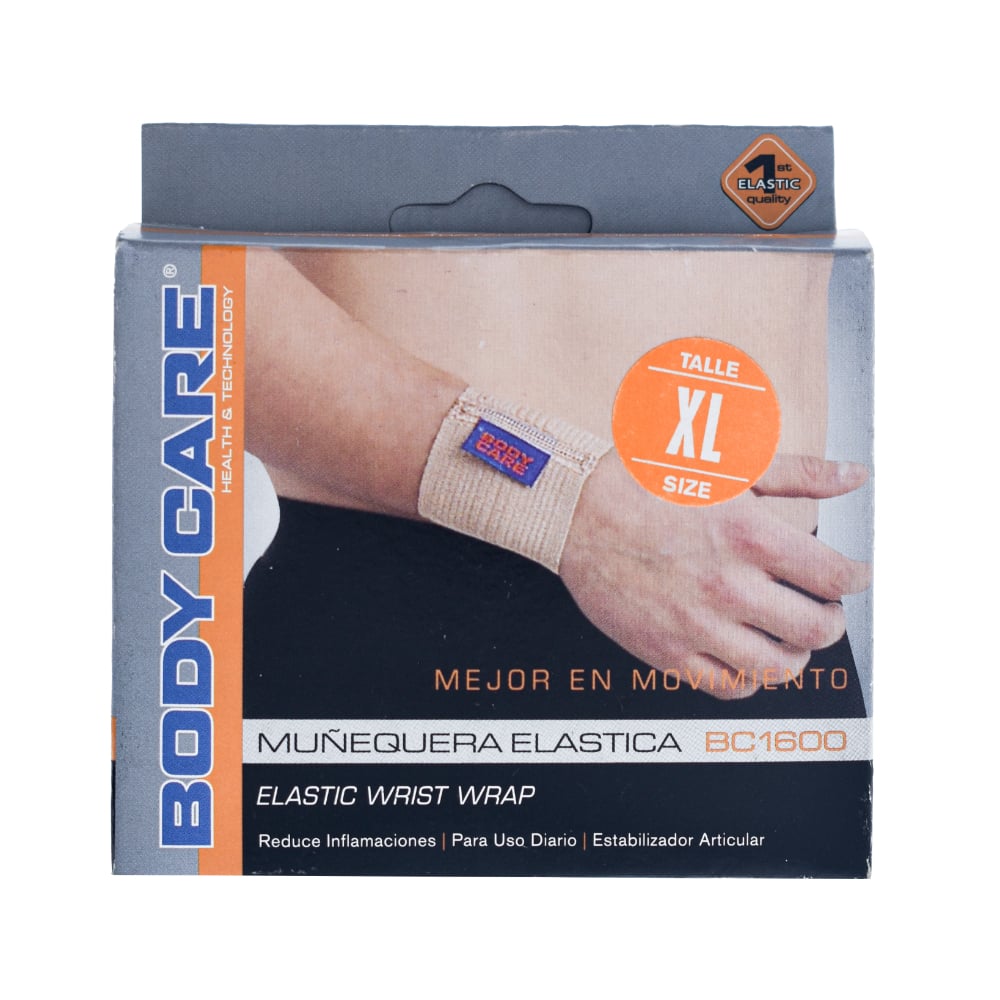 Muñequera Body Care Elástica Talle XL