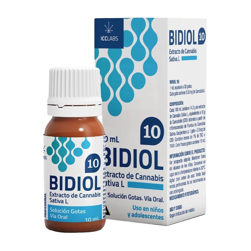 Bidiol 10% Gotas 10 ml