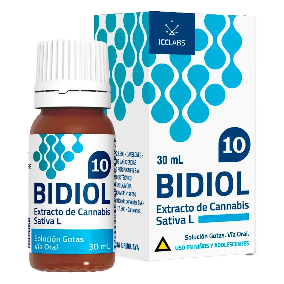Bidiol 10% Solución Gotas 30 ml