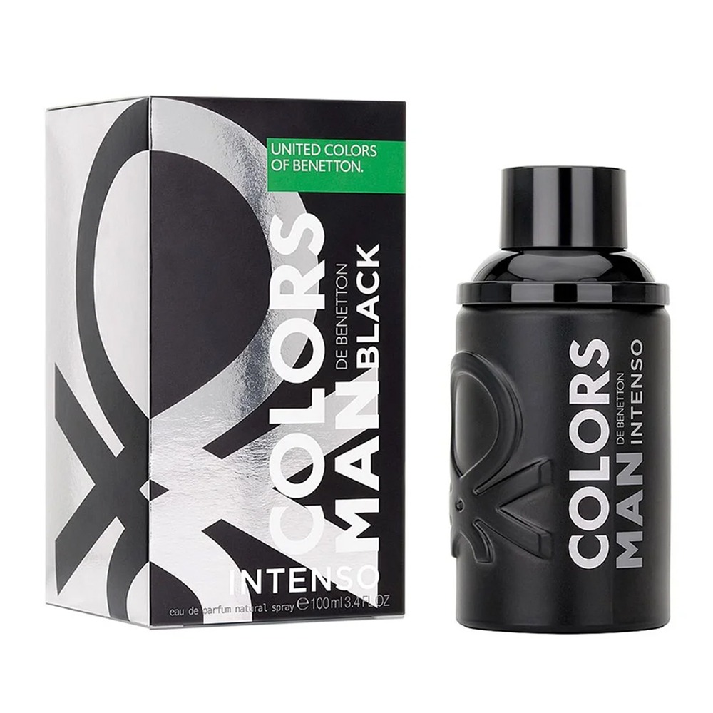 Perfume Benetton Black Intenso Men EDP 100 ml