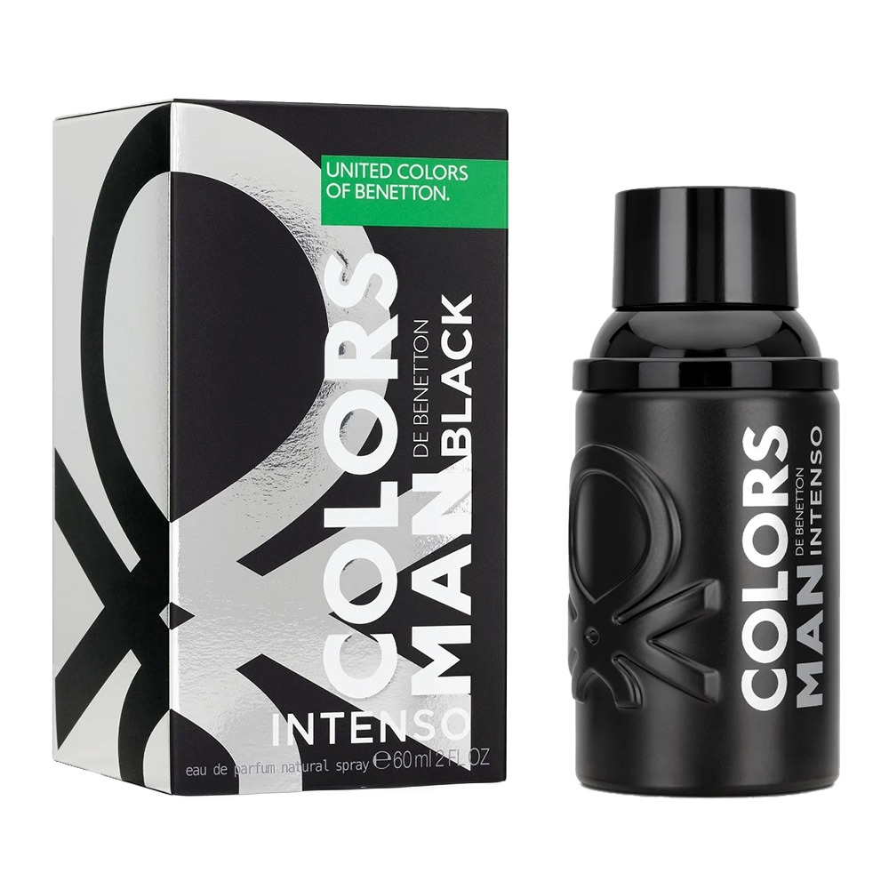 Perfume Benetton Black Intenso Men EDP 60 ml