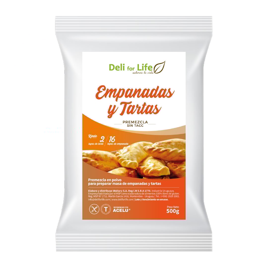 Premezcla Deli For Life Empanadas y Tartas 500 g