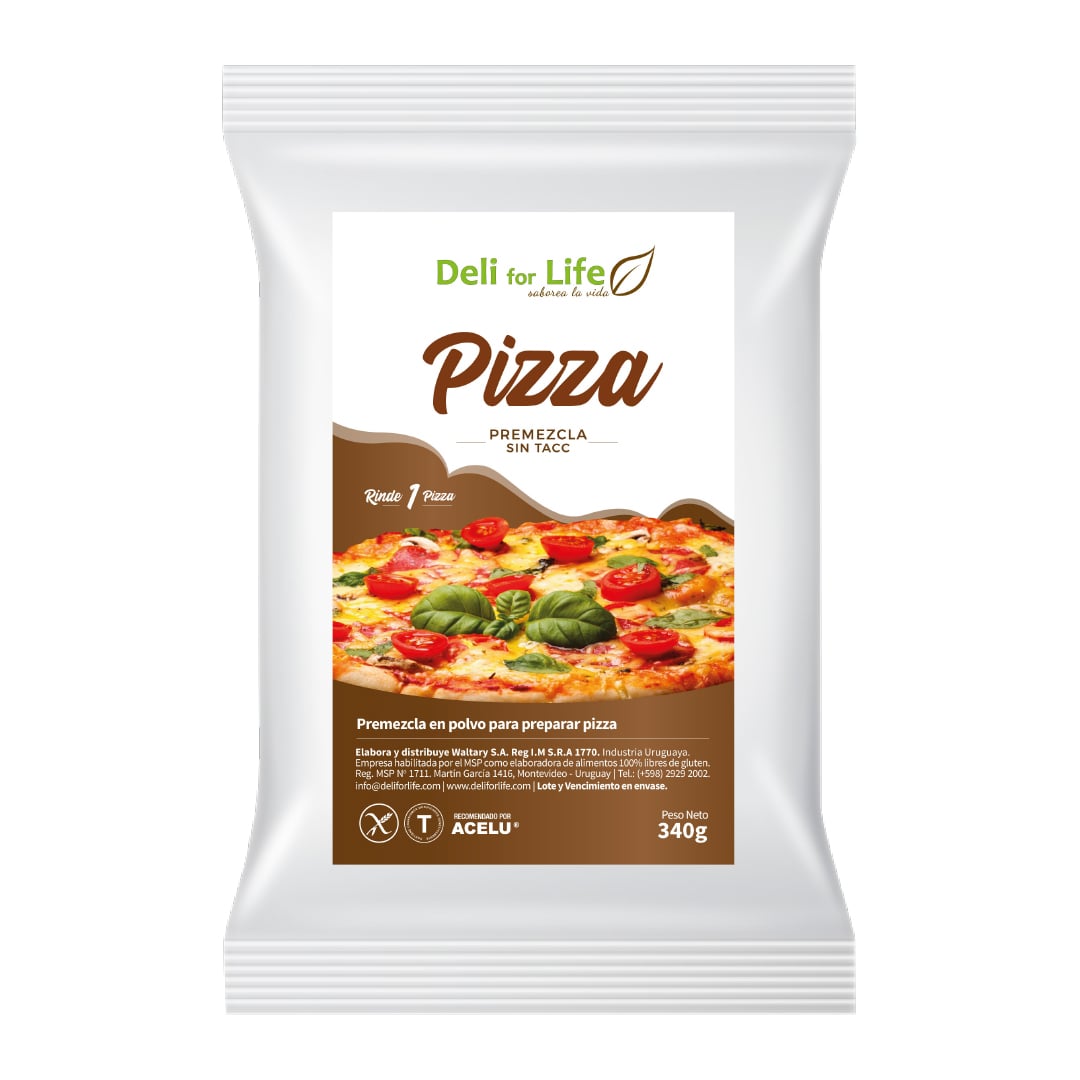 Premezcla Deli For Life Pizza 340 g