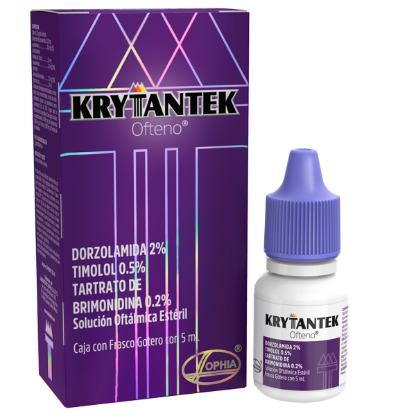 Krytantek 2%/0.5%/0.2% Solución Oftálmica 5 ml